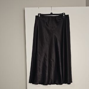 Elegant Black Maxi Skirt